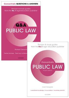Public Law Revision Pack: Law revision and study guide - Concentrate