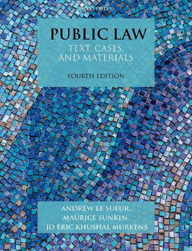 Public Law: Text, Cases, and Materials - Text, Cases, and Materials (Paperback)