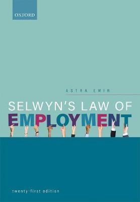 Save £s Selwyn's law of employment by Astra Emir FREE Shipping Paperback 