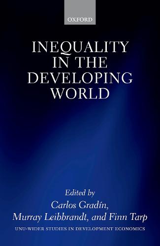 Inequality in the Developing World - WIDER Studies in Development Economics (Hardback)