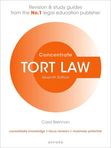 Carol Brennan Tort Law Concentrate