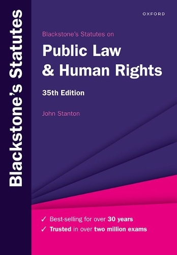 John Stanton Blackstone's Statutes on Public Law & Human Rights