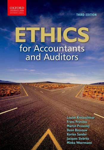 Ethics for Accountants and Auditors (Paperback)