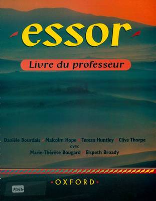 Essor: Teacher's Book (Paperback)