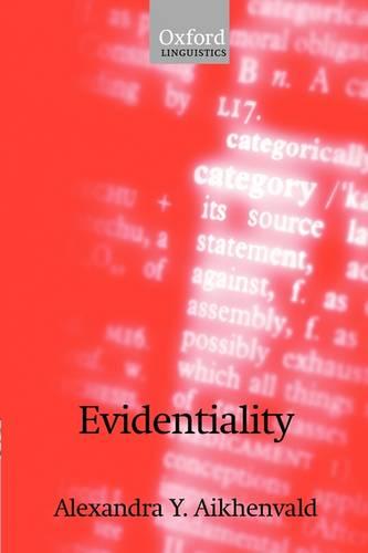 Evidentiality (Paperback)