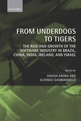 From Underdogs to Tigers: The Rise and Growth of the Software Industry in Brazil, China, India, Ireland, and Israel (Paperback)