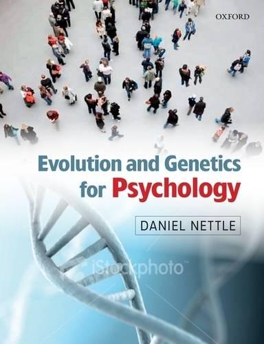 Evolution and Genetics for Psychology (Paperback)