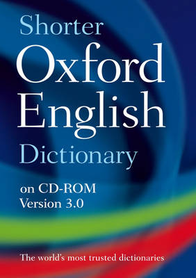Shorter Oxford English Dictionary (CD-ROM)