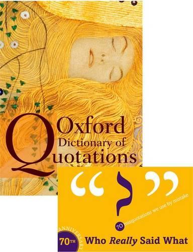 Oxford Dictionary of Quotations (Hardback)
