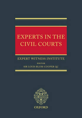 Experts in the Civil Courts (Hardback)