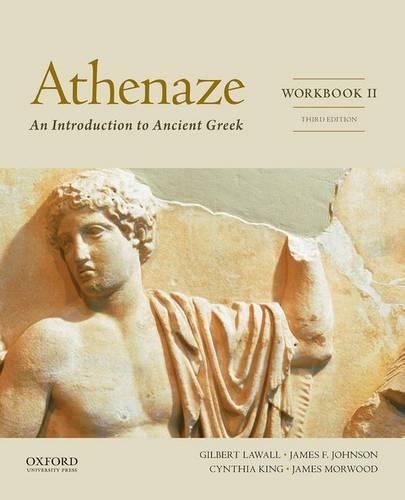 Athenaze Workbook II: An Introduction to Ancient Greek (Paperback)