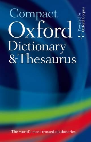 Compact Oxford Dictionary & Thesaurus (Hardback)