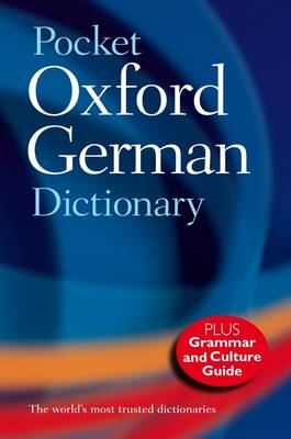 Pocket Oxford German Dictionary (Paperback)