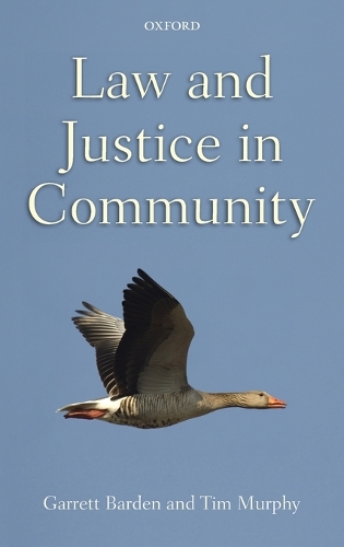 Law and Justice in Community (Hardback)