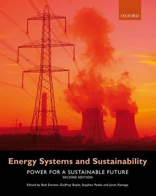 Energy Systems and Sustainability: Power for a Sustainable Future (Paperback)