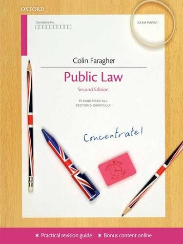Public Law Concentrate: Law Revision and Study Guide - Concentrate (Paperback)