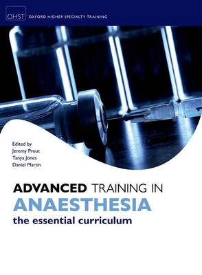 Advanced Training in Anaesthesia (Paperback)