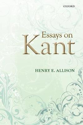 Cover Essays on Kant