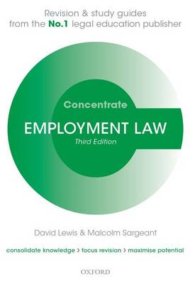 Employment Law Concentrate: Law Revision and Study Guide - Concentrate (Paperback)