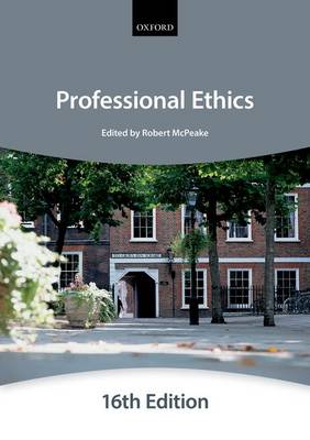 Professional Ethics - Bar Manuals (Paperback)