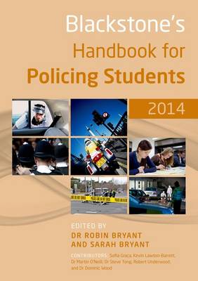 Cover Blackstone's Handbook for Policing Students 2014