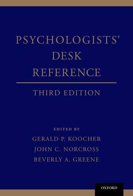 Psychologists' Desk Reference (Hardback)