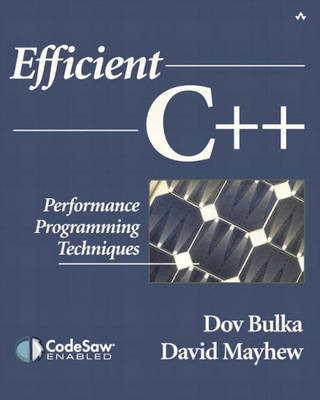 Efficient C++: Performance Programming Techniques (Paperback)