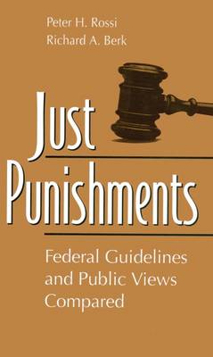 Just Punishments: Federal Guidelines and Public Views Compared (Paperback)