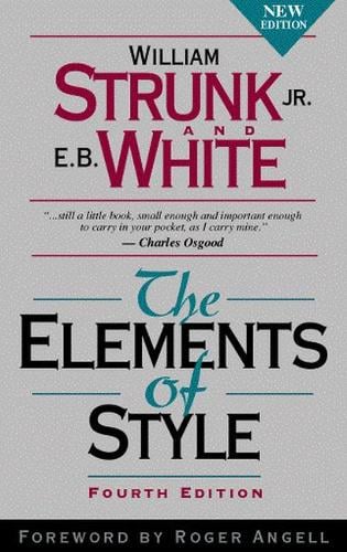 Elements of Style, The (Paperback)