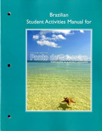 Brazilian Student Activities Manual for Ponto de Encontro: Portuguese as a World Language (Paperback)