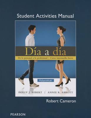Student Activities Manual for Dia a dia (Paperback)