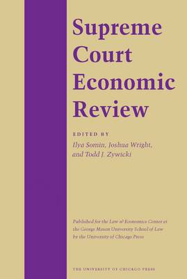 Supreme Court Economic Review, Volume 5 - Supreme Court Economic Review (SCER) (Hardback)