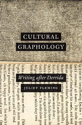 Cultural Graphology: Writing After Derrida (Hardback)