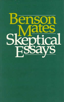Sceptical Essays (Hardback)