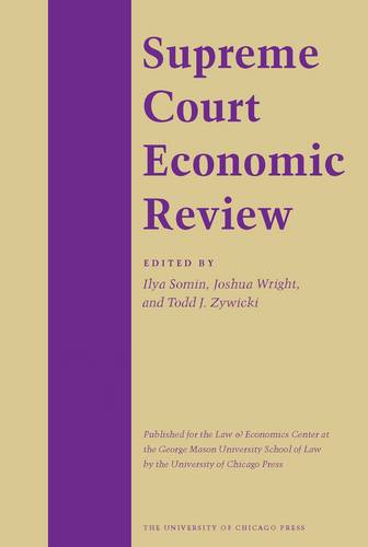 The Supreme Court Economic Review: v. 13 (Hardback)