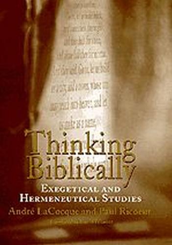 Thinking Biblically: Exegetical and Hermeneutical Studies (Hardback)