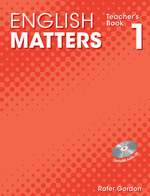 English Matters (Caribbean) Level 1: Teacher's Book and CD Pack
