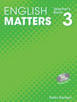 English Matters Teachers Book 3 with CD-ROM