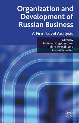 Organization and Development of Russian Business: A Firm-Level Analysis (Hardback)