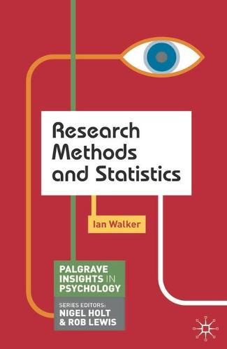 Research Methods and Statistics - Macmillan Insights in Psychology series (Paperback)