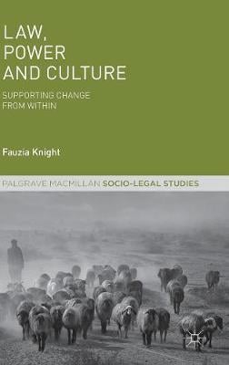 Law, Power and Culture: Supporting Change From Within - Palgrave Socio-Legal Studies (Hardback)