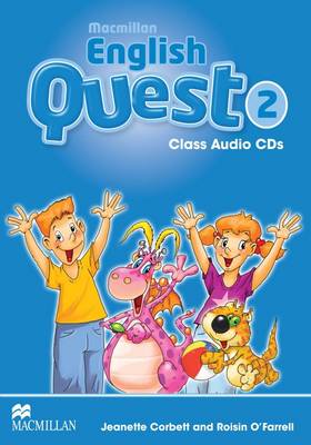 Macmillan English Quest Level 2: Class Audio CDs (Board book)
