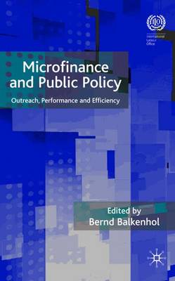 Microfinance and Public Policy: Outreach, Performance and Efficiency (Hardback)
