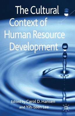 The Cultural Context of Human Resource Development (Hardback)