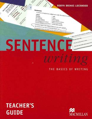 Sentence Writing: Sentence Writing - Teacher Book - The Basics of Writing Teacher's Book (Board book)