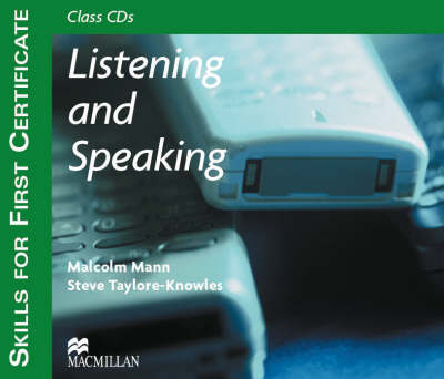 Skills for 1st Certificate - Listen and Speaking CD (Board book)