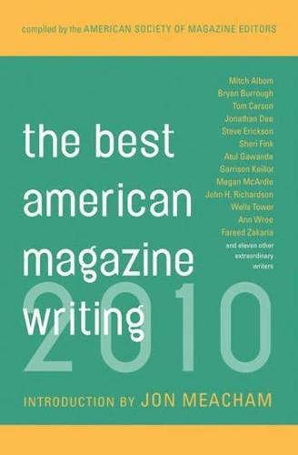 The Best American Magazine Writing 2010 (Paperback)