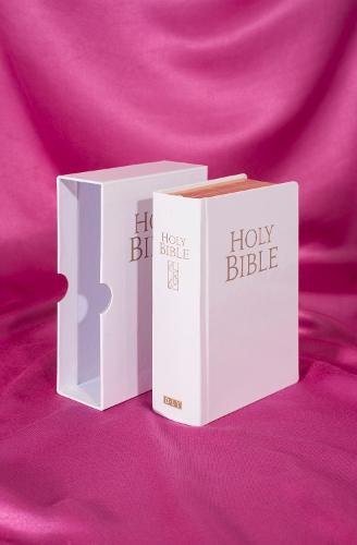 New Jerusalem Bible: NJB White Leather Presentation Bible - NJB Bible (Leather / fine binding)