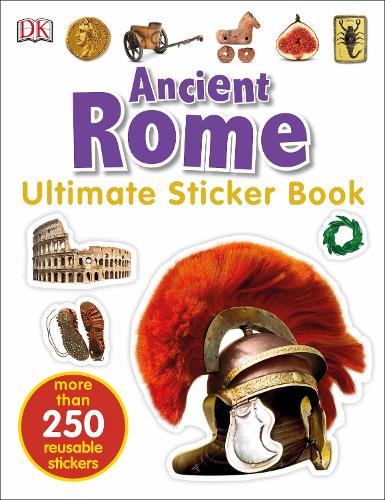 Ancient Rome Ultimate Sticker Book (Paperback)