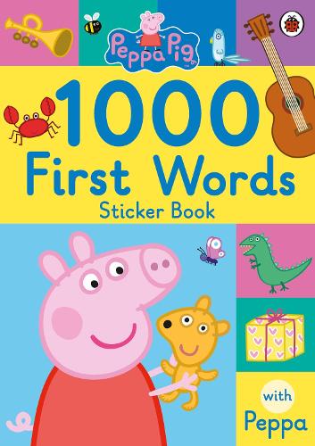 Peppa Pig: 1000 First Words Sticker Book - Peppa Pig (Paperback)